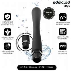 ADDICTED TOYS LIMPIADOR ANAL CON ADAPTADOR UNIVERSAL MODELO 4