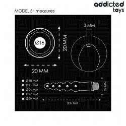 ADDICTED TOYS LIMPIADOR ANAL CON ADAPTADOR UNIVERSAL MODELO 5