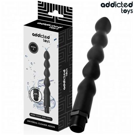 ADDICTED TOYS LIMPIADOR ANAL CON ADAPTADOR UNIVERSAL MODELO 6