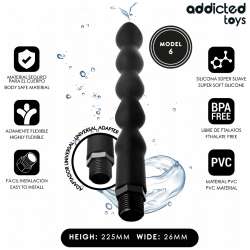 ADDICTED TOYS LIMPIADOR ANAL CON ADAPTADOR UNIVERSAL MODELO 6