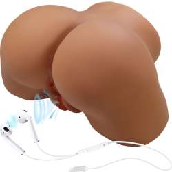 CRAZY BULL GERIANN TRASERO FEMENINO REALISTA VIBRADOR SUCCIONADOR CON SONIDO 55 KG