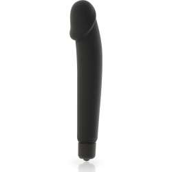 DOLCE VITA REALISTIC VIBRADOR SILICONA NEGRO