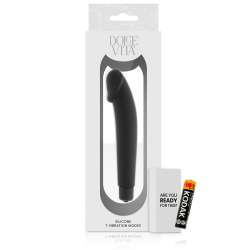 DOLCE VITA REALISTIC VIBRADOR SILICONA NEGRO