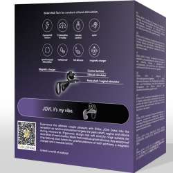 SNAIL VIBE JOVI ANILLO DE PAREJA CONTROL REMOTO NEGRO