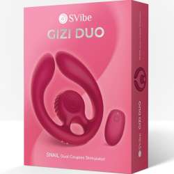 SNAIL VIBE GIZI DaO ESTIMULADOR DE PAREJAS CONTROL REMOTO BURDEOS