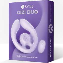 SNAIL VIBE GIZI DaO ESTIMULADOR DE PAREJAS CONTROL REMOTO LILA