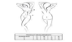 PASSION VELMORE BODY NEGRO L XL