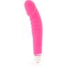DOLCE VITA REALISTIC PLEASURE VIBRADOR SILICONA ROSA