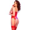 CHILIROSE SET CORSET ROJO
