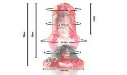 EPIC HELIOS DILDO CON TESTaCULOS CALOR Y aXTASIS