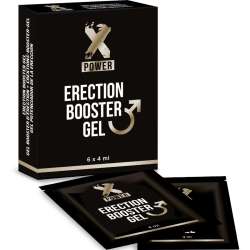 XPOWER ERECTION BOOSTER GEL POTENCIADOR ERECCION 6 X 4 ML