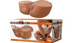 CRAZY BULL WENDY TRASERO FEMENINO REALISTA VIBRADOR SUCCIONADOR CON SONIDO 11 KG