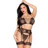 LEG AVENUE SET TOP TANGA LIGUERO