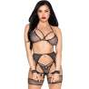 LEG AVENUE SET TOP TANGA LIGUERO ESP