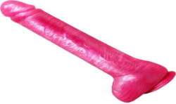 BAILE DONG DILDO REALaSTICO ROSA CON VENTOSA