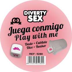 DIABLO PICANTE DADO DURO BLANCO POSTURAS CHICAS CON CUBILETE