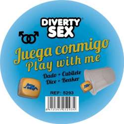 DIABLO PICANTE DADO DURO DORADO POSTURAS CHICOS CON CUBILETE