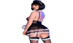 CHILIROSE DISFRAZ SIRVIENTA