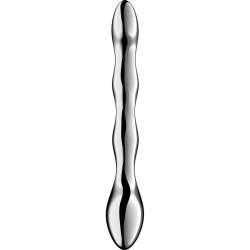 SATISFYER COSMIC CREST 2 DILDO ACERO INOXIDABLE DOBLE USO