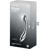 SATISFYER PURE GRAVITY 2 DILDO ACERO INOXIDABLE DOBLE USO