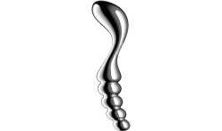 SATISFYER STAR FORCE 1 DILDO ACERO INOXIDABLE DOBLE USO