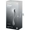 SATISFYER STAR FORCE 2 DILDO ACERO INOXIDABLE DOBLE USO