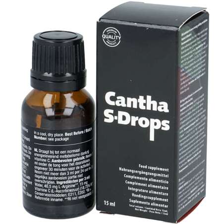 Cantha S Drops a Complemento alimenticio con L Arginina y Vitamina C
