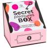 SECRET PLAY CAJA DE PLACERES PARA PAREJAS DADOS BALA VIBRADORA PLUMERO