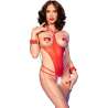 CHILIROSE BODY ABIERTO CROTCHLESS ROJO