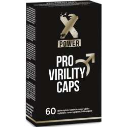 XPOWER PRO VIRILITY CaPSULAS VITALIDAD Y VIRILIDAD 60 UNIDADES