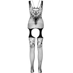 PASSION ECO COLLECTION BODYSTOCKING ECO BS011 BLANCO