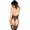 LEG AVENUE 89360 BODY CON LIGUERO Y ESPALDA ABIERTA NEGRO TALLA aNICA