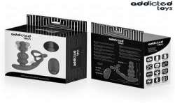 ADDICTED TOYS MASAJEADOR PROSTaTICO ROTATORIO CONTROL REMOTO