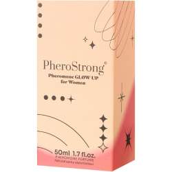 PHEROSTRONG GLOW UP PERFUME CON FEROMONAS PARA MUJER 50 ML