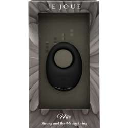 JE JOUE MIO ANILLO PARA EL PENE VIBRADOR FUERTE Y FLEXIBLE NEGRO