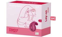 SATISFYER DIPPING DELIGHT VIBRADOR LAY ON ROJO