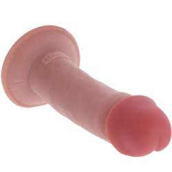 GET REAL DILDO DELUXE DONG GRUESO DE DOBLE DENSIDAD TPE 18 CM