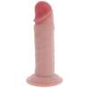 GET REAL DILDO DELUXE DONG GRUESO DE DOBLE DENSIDAD TPE 20 CM