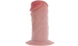 GET REAL DILDO DELUXE DONG GRUESO DE DOBLE DENSIDAD TPE 23 CM