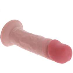 GET REAL DILDO DELUXE DONG GRUESO DE DOBLE DENSIDAD TPE 23 CM