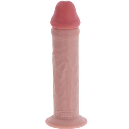 GET REAL DILDO DELUXE DONG GRUESO DE DOBLE DENSIDAD TPE 295 CM