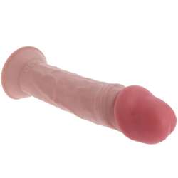 GET REAL DILDO DELUXE DONG GRUESO DE DOBLE DENSIDAD TPE 355 CM