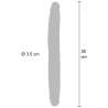 GET REAL DILDO DOBLE DONG DE SILICONA CARAMELO 35 CM