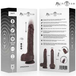 MR INTENSE MATT REALISTICO MULTIFUNCIaN CON VIBRACIaN UP AND DOWN CONTROL REMOTO 22 CM O 4 CM