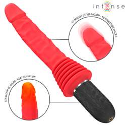INTENSE CYNTHIA VIBRADOR THRUSTING CONTROL REMOTO CON CALOR