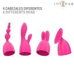 INTENSE CHER VIBRADOR 20 PATRONES CON CABEZALES INTERCAMBIABLES