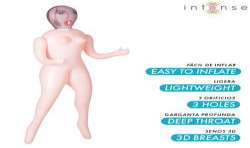 INTENSE DOLLS MONIQUE MUaECA HINCHABLE CON TRES ORIFICIOS