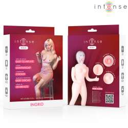 INTENSE DOLLS INGRID MUaECA HINCHABLE CON TRES ORIFICIOS