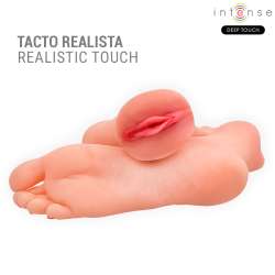 INTENSE DEEP TOUCH GABBIE MASTUBADOR DE DOS PIEZAS EN FORMA DE PIE