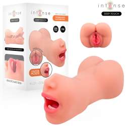 INTENSE DEEP TOUCH RILEY MASTURBADOR DOBLE BOCA VAGINA